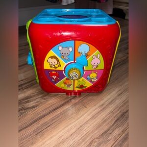 VTECH sort & discover activity cube interactive baby learning toy 4 shapes!